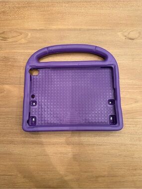 Purple Kids Tablet Handle Case - Durable EVA Foam